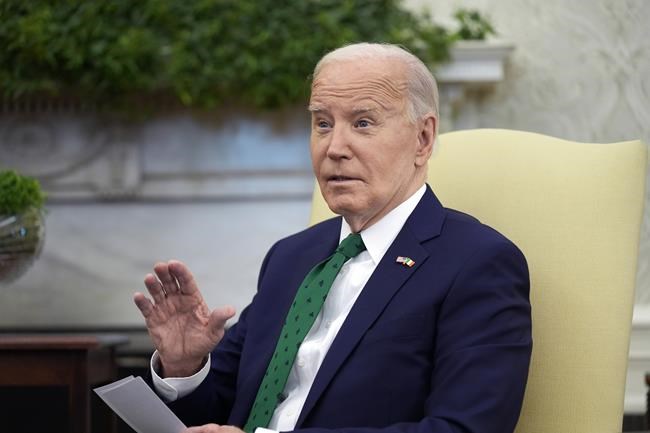 Biden says at DC dinner that of 2 presidential candidates, 1 was mentally unfit. 'The other's me' | iNFOnews.ca