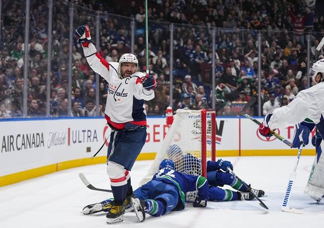 Ovechkin scores as Washington Capitals edge Vancouver Canucks 2-1 | iNFOnews.ca Ovechkin scores as Washington Capitals edge Vancouver Canucks 2-1 | iNFOnews.ca