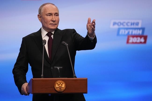 Putin basks in electoral victory that was never in doubt even as Russians quietly protest | iNFOnews.ca Putin basks in electoral victory that was never in doubt even as Russians quietly protest | iNFOnews.ca
