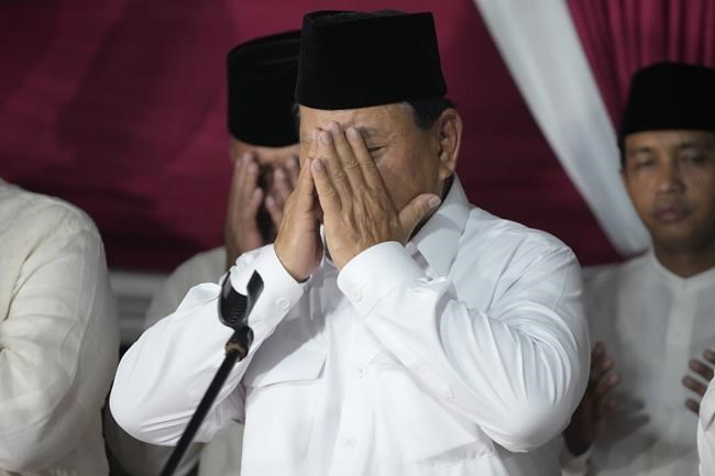 Indonesia's defense minister, accused of abuses under dictatorship, is declared election winner | iNFOnews.ca