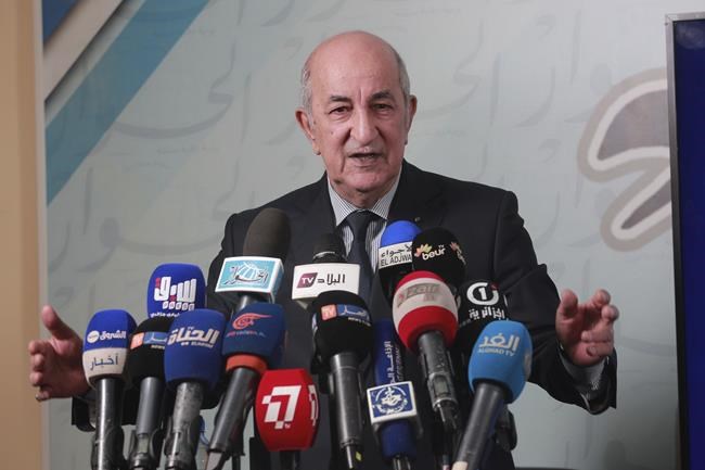 Algeria sets election for September. The military-backed president is expected to seek a 2nd term | iNFOnews.ca Algeria sets election for September. The military-backed president is expected to seek a 2nd term | iNFOnews.ca