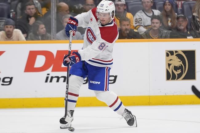Canadiens forward Joshua Roy out for four to six weeks with upper-body injury | iNFOnews.ca Canadiens forward Joshua Roy out for four to six weeks with upper-body injury | iNFOnews.ca