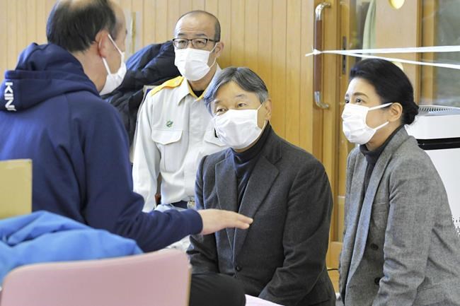 Japanese emperor and empress visit towns hit by Jan. 1 quake and console thousands of homeless | iNFOnews.ca Japanese emperor and empress visit towns hit by Jan. 1 quake and console thousands of homeless | iNFOnews.ca