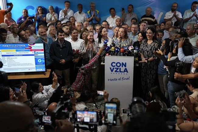 Venezuelan opposition presidential candidate María Machado names substitute while she fights ban | iNFOnews.ca Venezuelan opposition presidential candidate María Machado names substitute while she fights ban | iNFOnews.ca