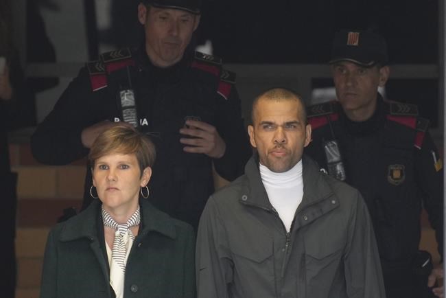 Dani Alves released from prison after paying bail while awaiting appeal of rape conviction in Spain | iNFOnews.ca Dani Alves released from prison after paying bail while awaiting appeal of rape conviction in Spain | iNFOnews.ca