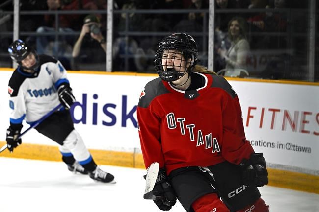 Ottawa's Watts and Jenner, Toronto's Spooner named PWHL stars of the week | iNFOnews.ca