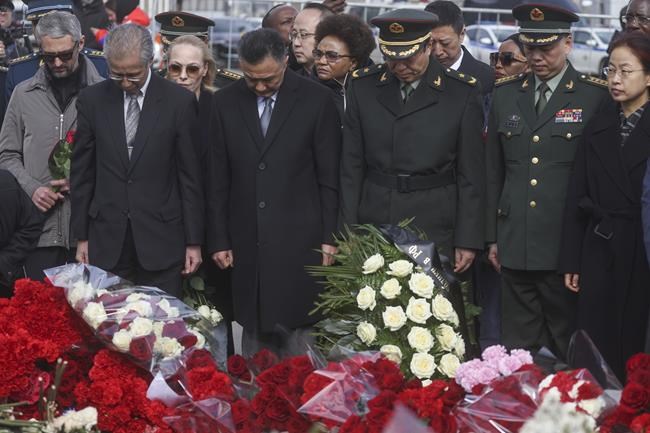 Ambassadors lay flowers at site of Moscow concert hall massacre | iNFOnews.ca Ambassadors lay flowers at site of Moscow concert hall massacre | iNFOnews.ca