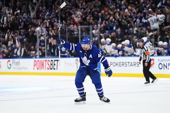 Leafs D Morgan Rielly set to return from injury; Marner 'unlikely' to play Wednesday | iNFOnews.ca