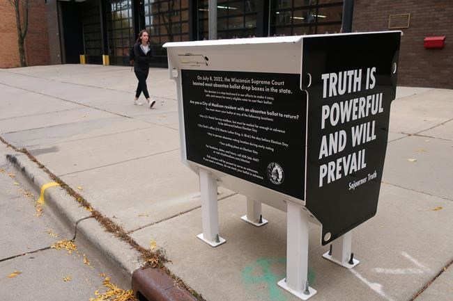 Wisconsin governor urges state Supreme Court to revoke restrictions on absentee ballot drop boxes | iNFOnews.ca