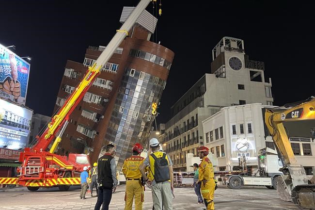 Two Canadians stranded by Taiwan earthquake, says firefighting agency | iNFOnews.ca Two Canadians stranded by Taiwan earthquake, says firefighting agency | iNFOnews.ca