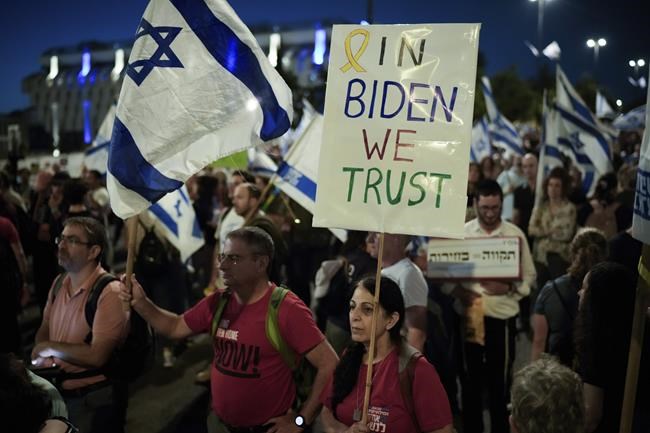 The Latest | Netanyahu accuses Biden of delaying weapons, but US insists arms are flowing | iNFOnews.ca