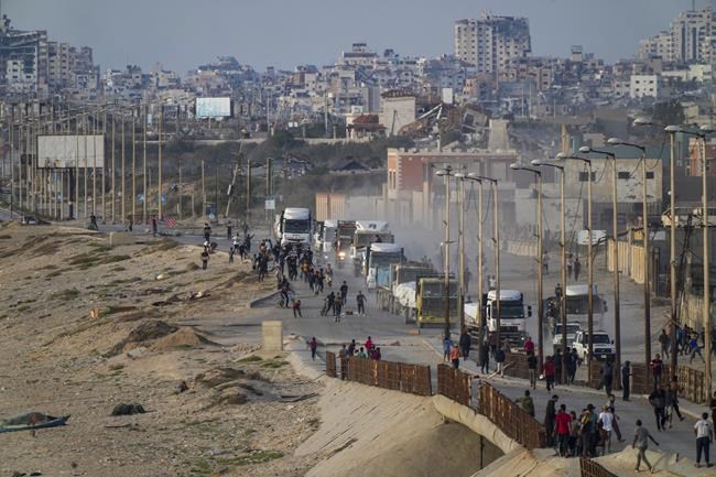 The Latest | US-built pier in Gaza unloads aid again after weather setback, official says | iNFOnews.ca The Latest | US-built pier in Gaza unloads aid again after weather setback, official says | iNFOnews.ca