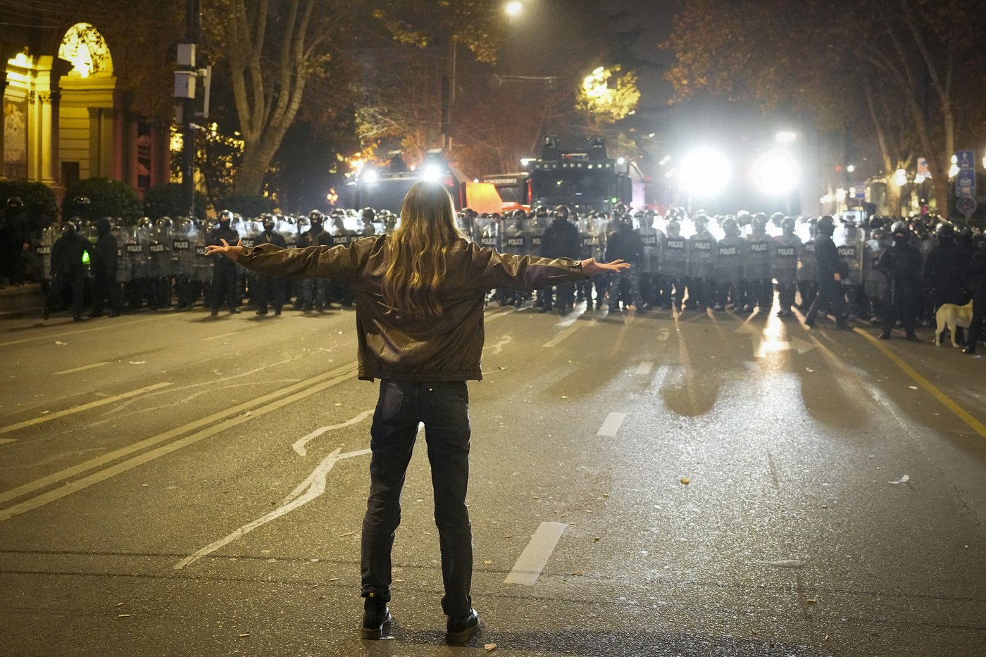 Germany, France and Poland condemn use of force against protesters in Georgia | iNFOnews.ca