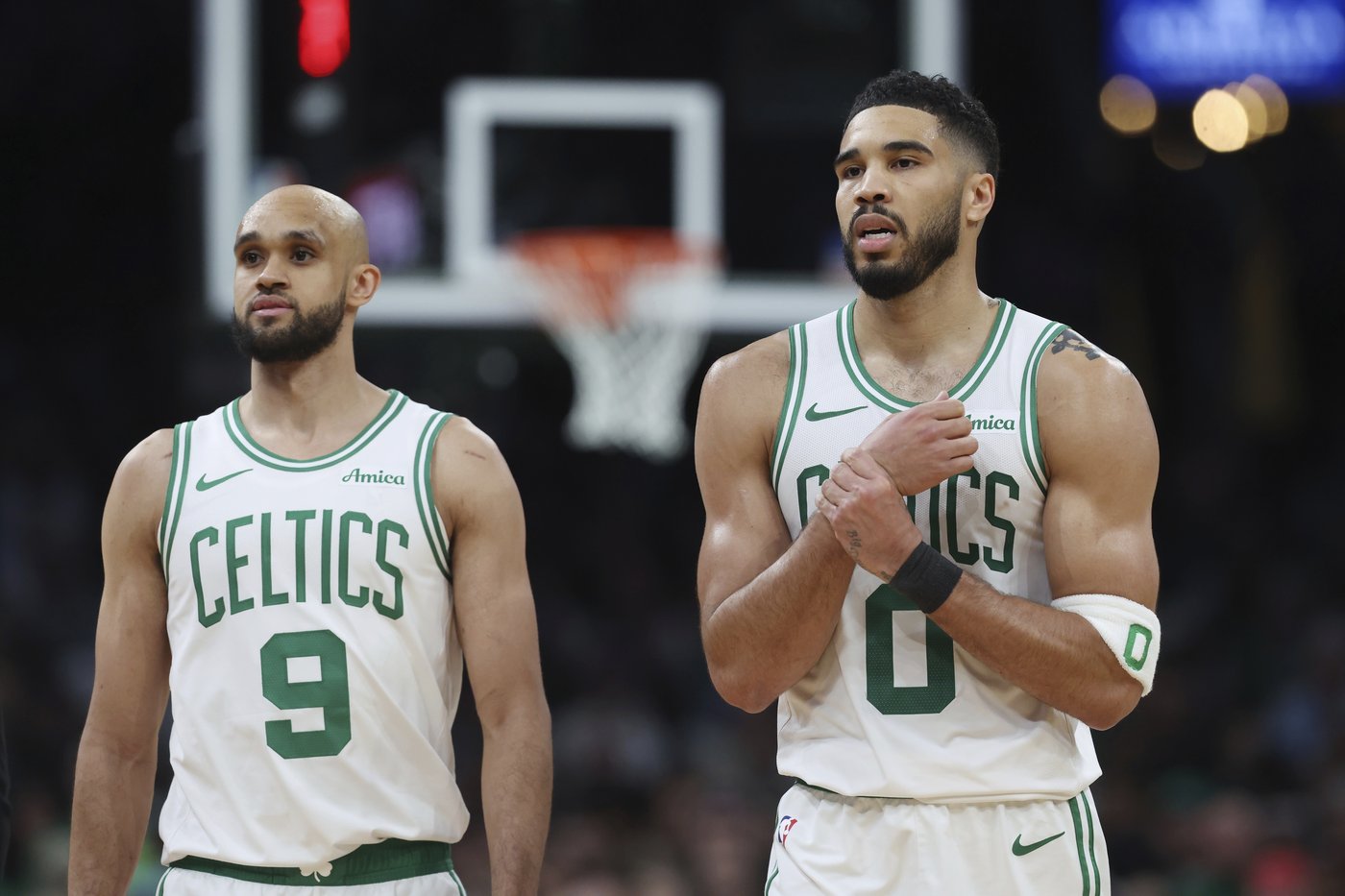 Celtics star Jayson Tatum listed as doubtful for Game 2 vs. Magic with bone bruise in wrist | iNFOnews.ca