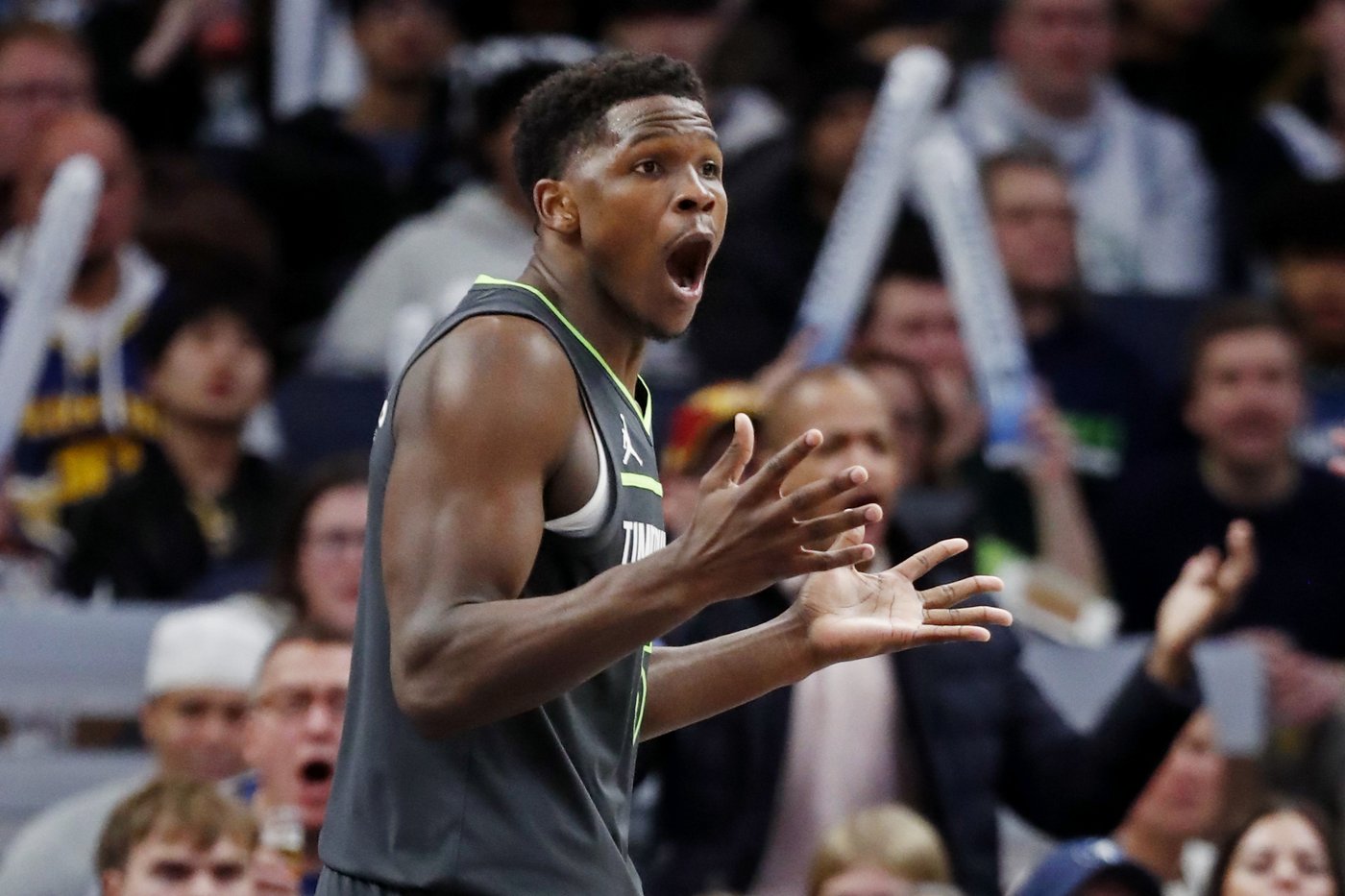 Timberwolves' Edwards gets fined again, docked $75K by NBA for officiating complaints and profanity | iNFOnews.ca Timberwolves' Edwards gets fined again, docked $75K by NBA for officiating complaints and profanity | iNFOnews.ca