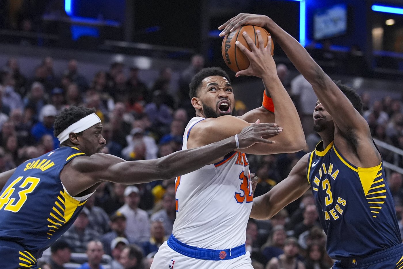 Karl-Anthony Towns scores 40 and Josh Hart has 30 to lead Knicks past Pacers 128-115 | iNFOnews.ca Karl-Anthony Towns scores 40 and Josh Hart has 30 to lead Knicks past Pacers 128-115 | iNFOnews.ca