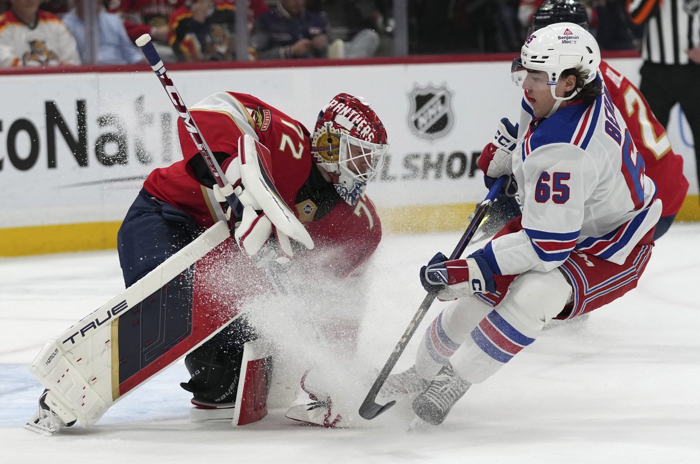 Jesper Boqvist scores twice as Panthers beat Rangers 5-3 after back-to-back scoreless games | iNFOnews.ca
