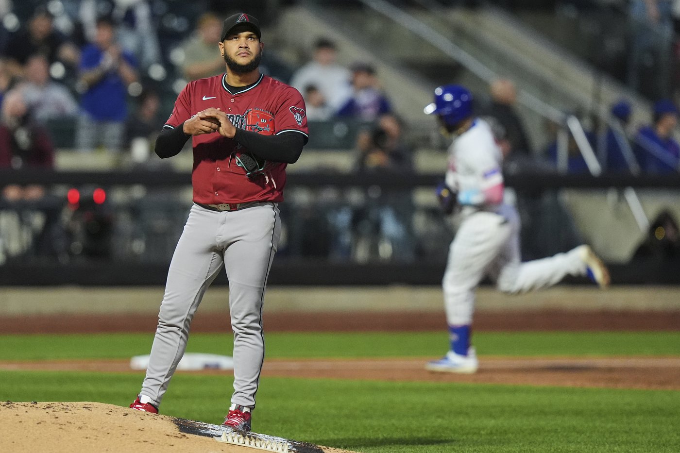 Mets hit 3 homers off E-Rod and play dazzling defense in 8-3 win over Diamondbacks | iNFOnews.ca