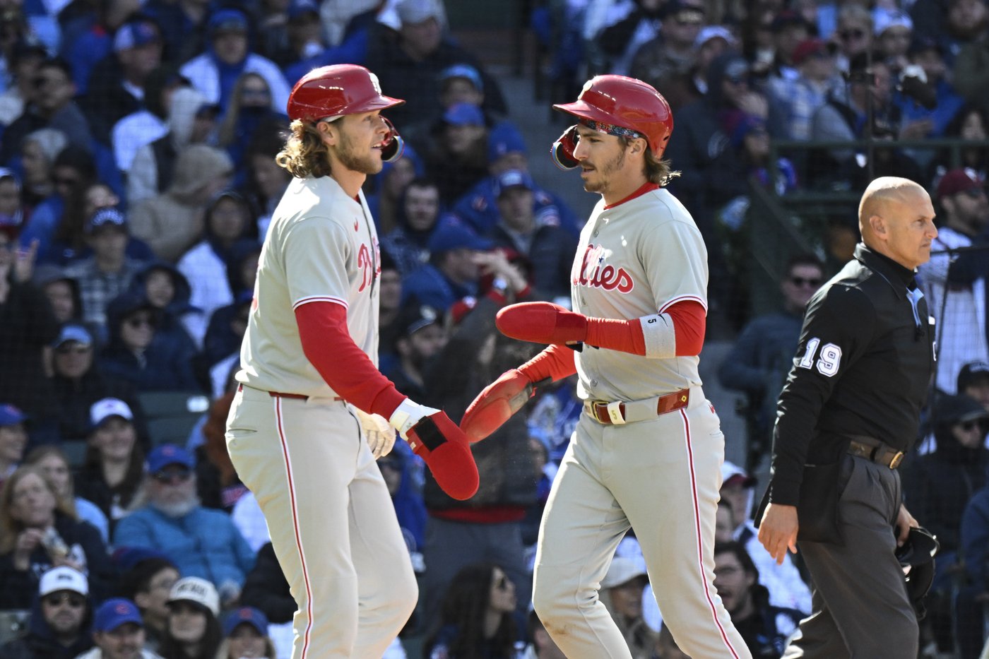 Luzardo stars as the Phillies stop a 5-game slide by beating the Cubs 10-4 | iNFOnews.ca Luzardo stars as the Phillies stop a 5-game slide by beating the Cubs 10-4 | iNFOnews.ca
