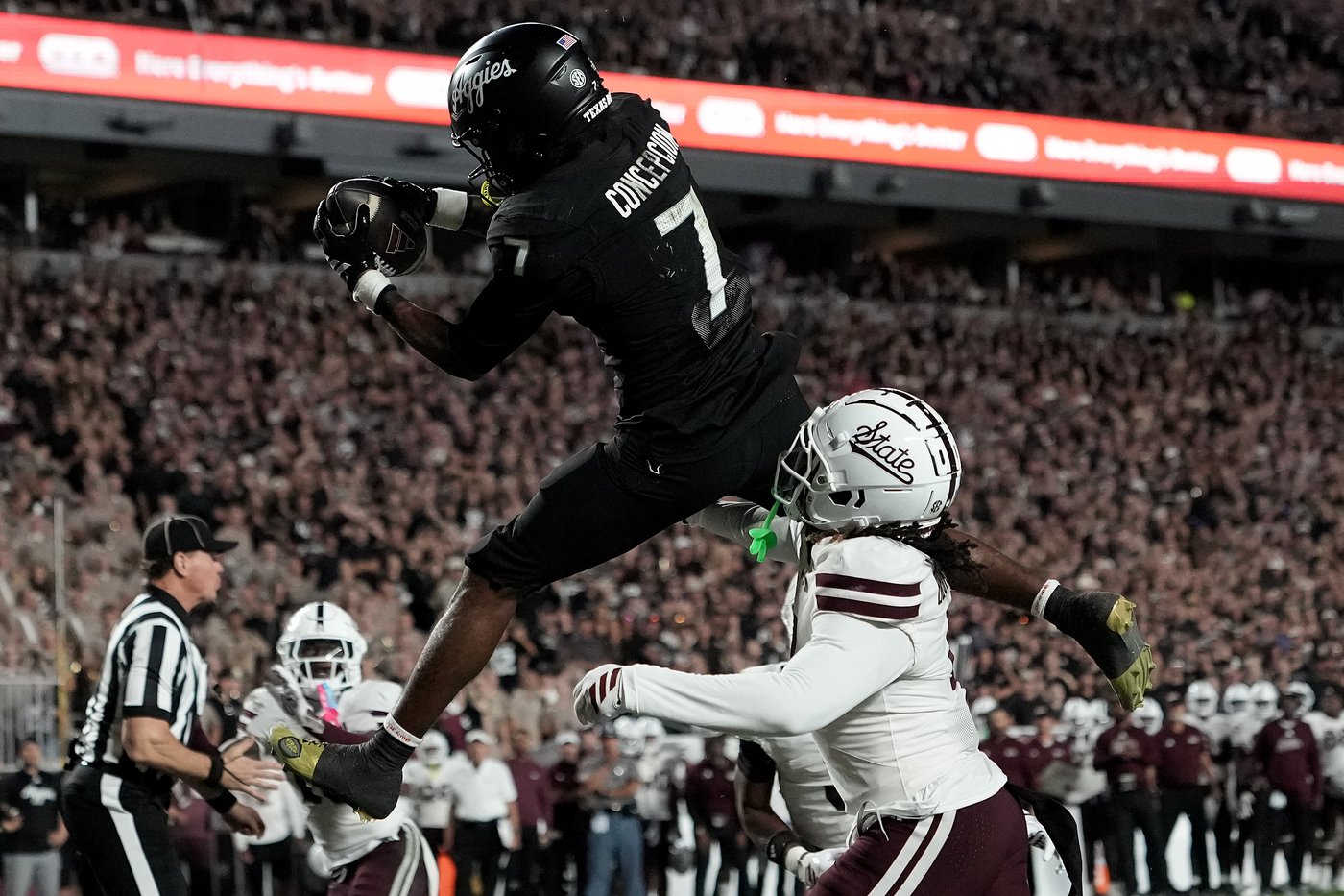 Concepcion has 2 TD catches to lead No. 6 Texas A&M past Mississippi State, 31-9 | iNFOnews.ca Concepcion has 2 TD catches to lead No. 6 Texas A&M past Mississippi State, 31-9 | iNFOnews.ca