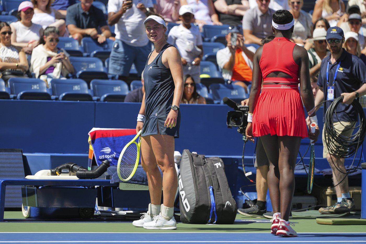 A racket vibration dampener gets lost, then found after a lengthy search at the US Open | iNFOnews.ca