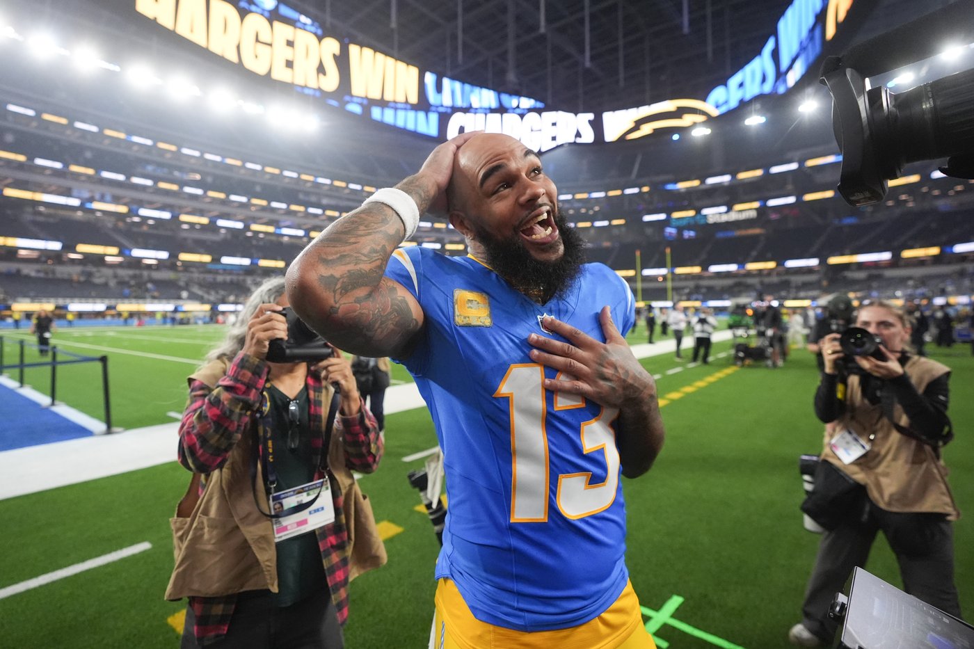 Keenan Allen's 'genius' play call helps him make Chargers history | iNFOnews.ca Keenan Allen's 'genius' play call helps him make Chargers history | iNFOnews.ca