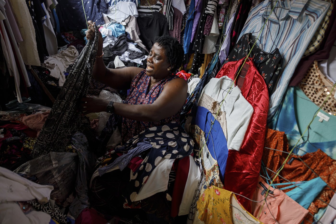 As fast fashion's waste pollutes Africa's environment, designers in Ghana are finding a solution | iNFOnews.ca As fast fashion's waste pollutes Africa's environment, designers in Ghana are finding a solution | iNFOnews.ca