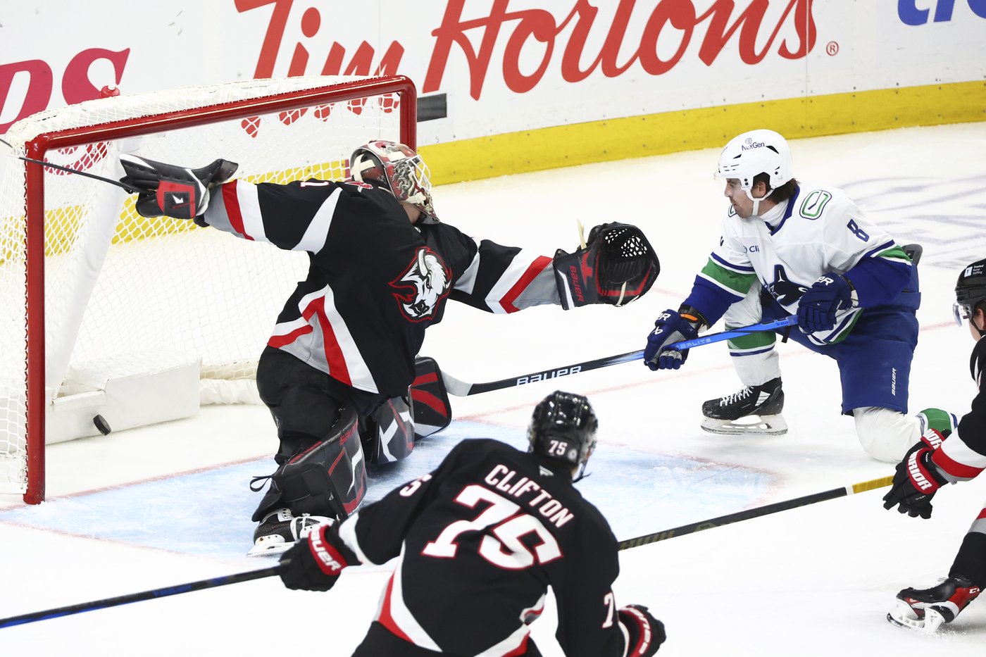 Conor Garland scores 2 including OT winner as Canucks rally to beat Sabres 4-3 | iNFOnews.ca Conor Garland scores 2 including OT winner as Canucks rally to beat Sabres 4-3 | iNFOnews.ca