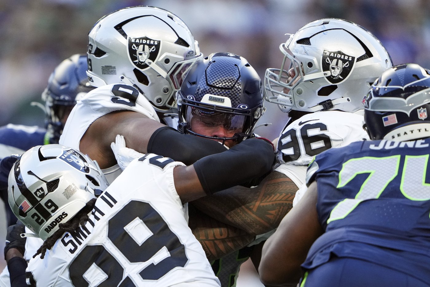 Tyree Wilson shows promise in training camp, aims to prove worth as Raiders' seventh pick | iNFOnews.ca