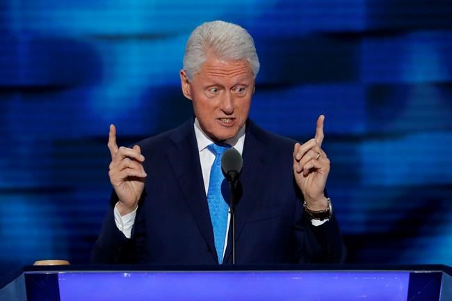 Old political partnership, new chapter: Spouse Bill speaks for nominee Hillary | iNFOnews.ca