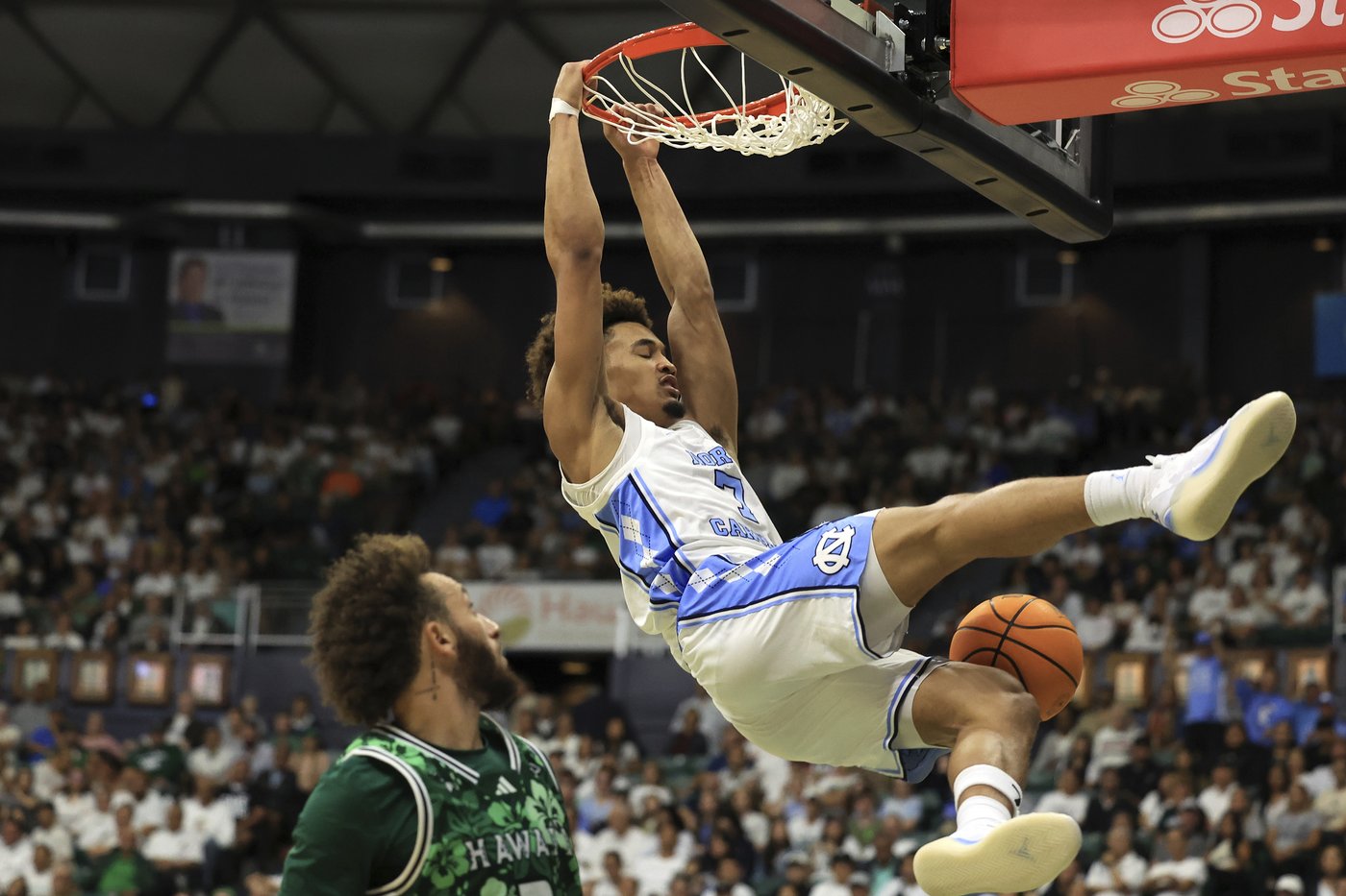 R.J. Davis leads No. 10 UNC past Hawaii 87-69, moves to fourth on Tar Heels' all-time scoring list | iNFOnews.ca R.J. Davis leads No. 10 UNC past Hawaii 87-69, moves to fourth on Tar Heels' all-time scoring list | iNFOnews.ca