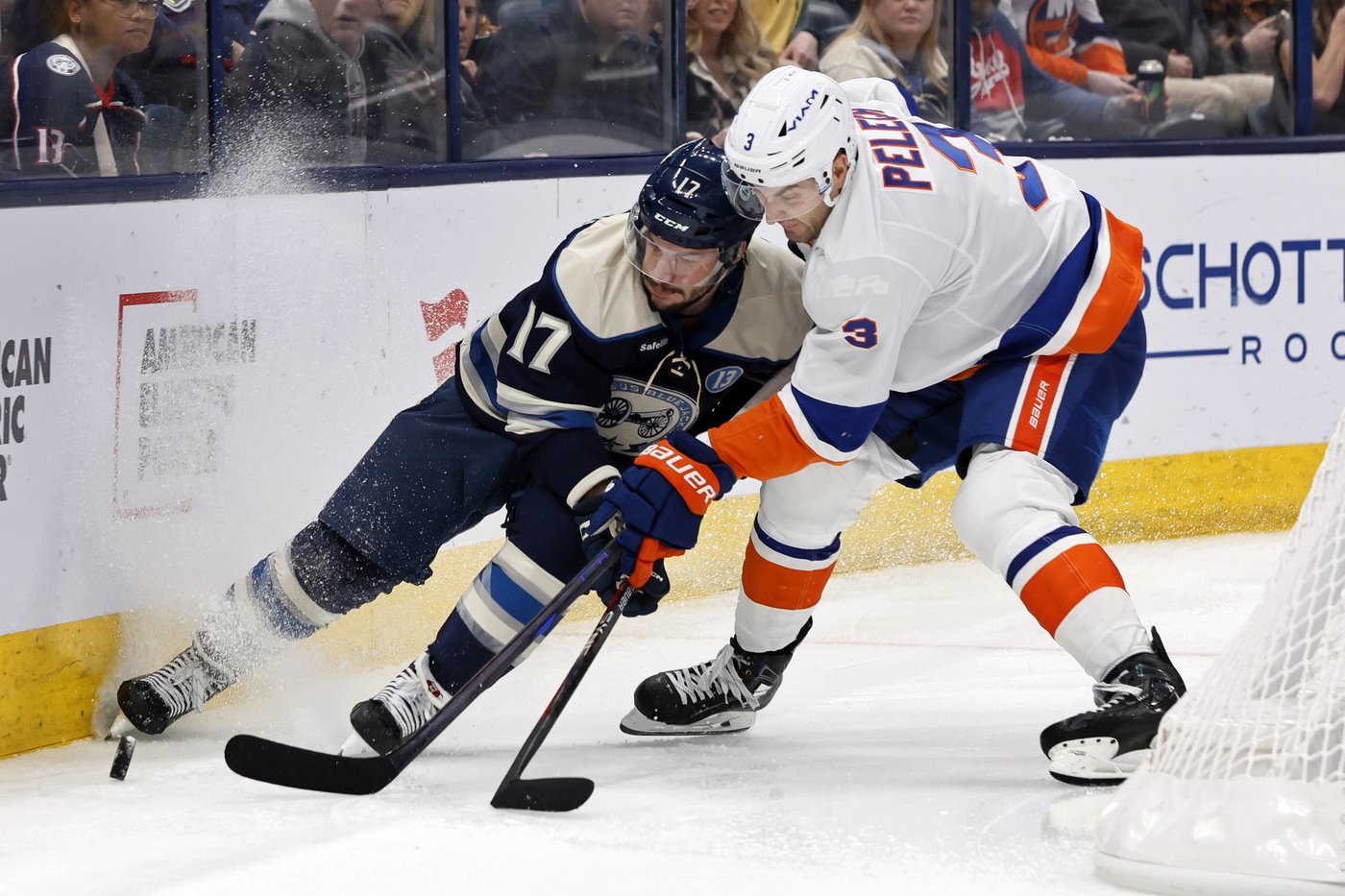 Severson scores and Merzlikins stops 28 shots as the Blue Jackets beat the Islanders 2-0 | iNFOnews.ca