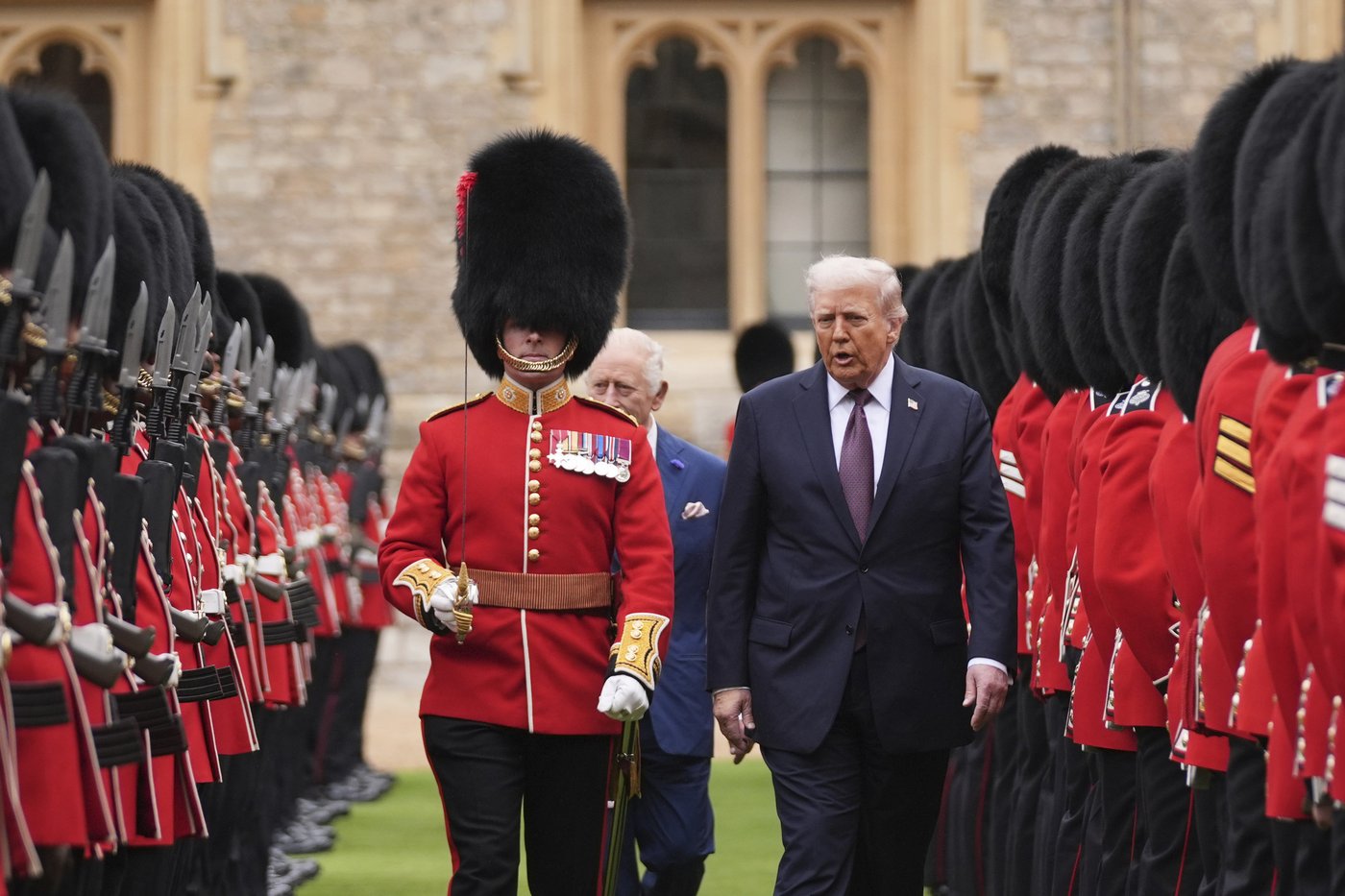The Latest: Trump enjoys royal pageantry during unprecedented second UK state visit | iNFOnews.ca