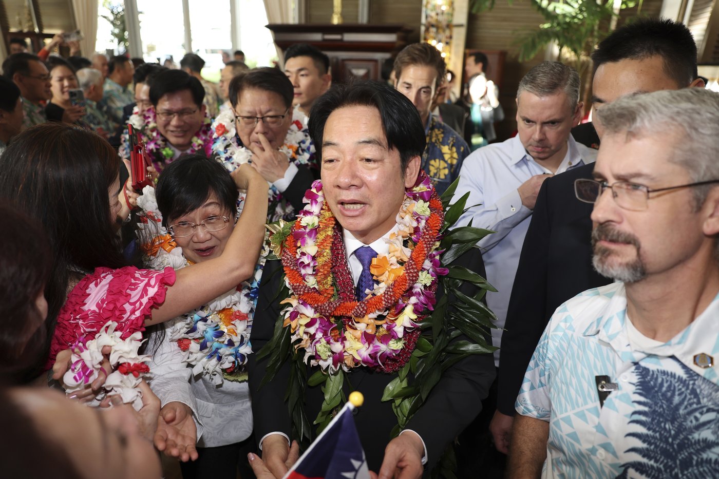 Taiwan's president arrives in Hawaii for a 2-day stop in the US as part of South Pacific visit | iNFOnews.ca Taiwan's president arrives in Hawaii for a 2-day stop in the US as part of South Pacific visit | iNFOnews.ca