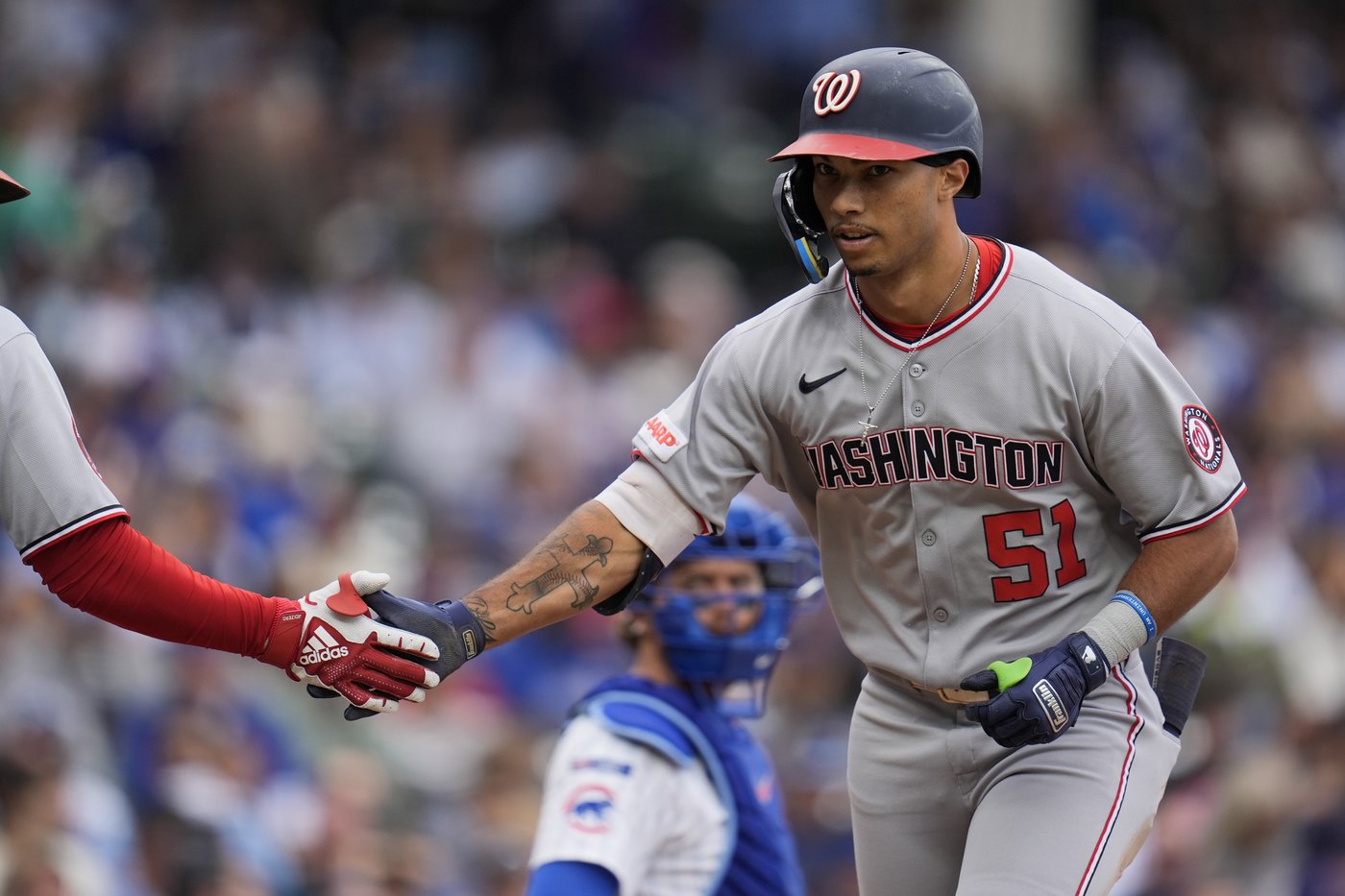 Lile's tiebreaking homer, Lord's season-best 7 strikeouts lead Nationals past Cubs | iNFOnews.ca
