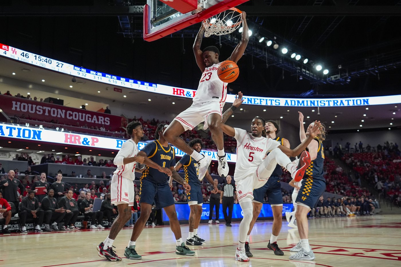 Terrance Arceneaux comes off bench to help No. 15 Houston rout Toledo 78-49 | iNFOnews.ca Terrance Arceneaux comes off bench to help No. 15 Houston rout Toledo 78-49 | iNFOnews.ca