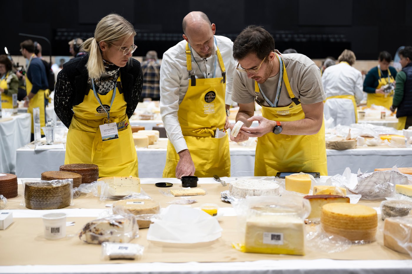 Heady odors and sensory overload as 5,200 cheeses compete for the World Cheese Awards | iNFOnews.ca Heady odors and sensory overload as 5,200 cheeses compete for the World Cheese Awards | iNFOnews.ca