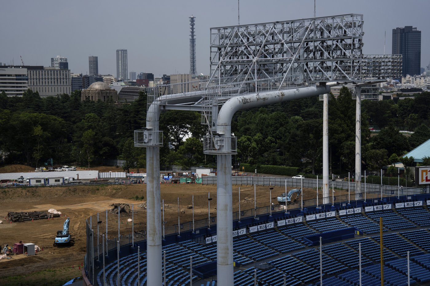 Stadium where Babe Ruth played in Tokyo is at the center of a disputed park redevelopment plan | iNFOnews.ca