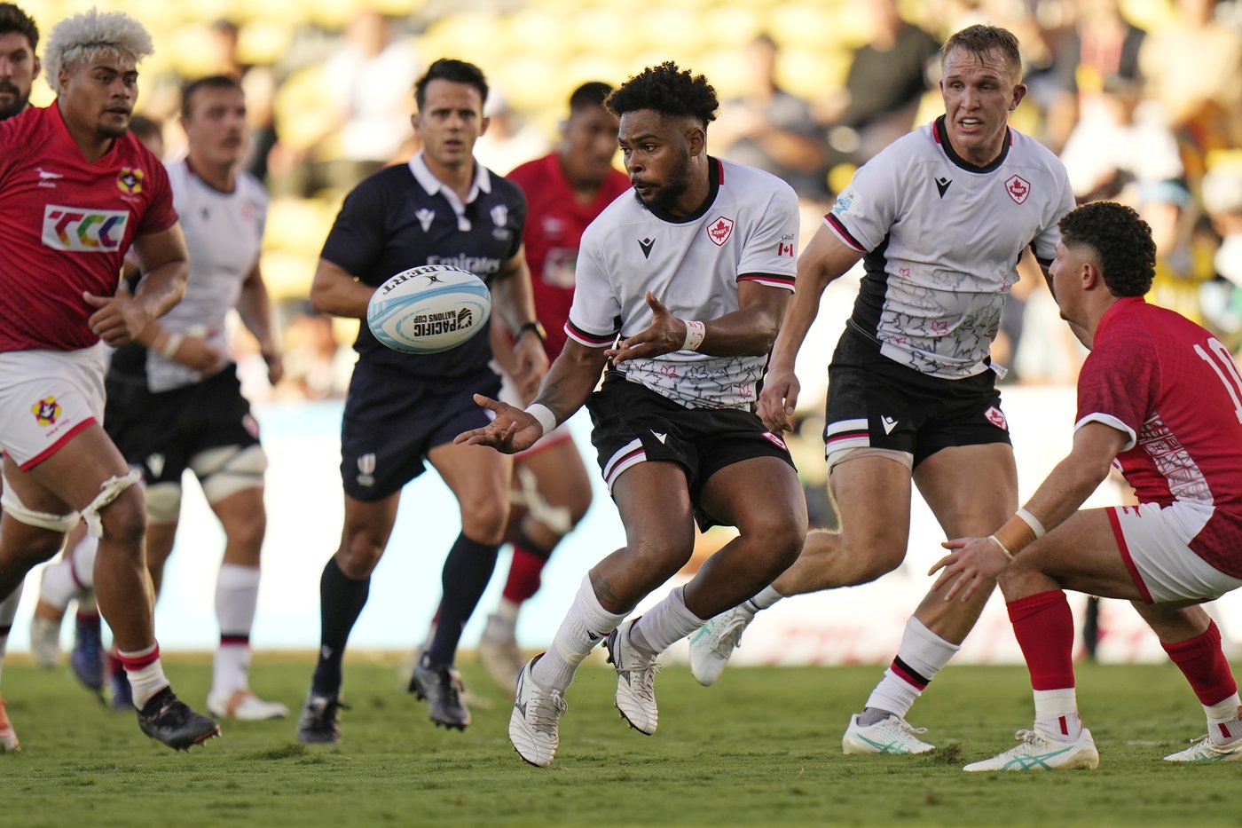 Pellegrini scores 25 points as Tonga defeats Canada in Pacific Nations Cup rugby play | iNFOnews.ca