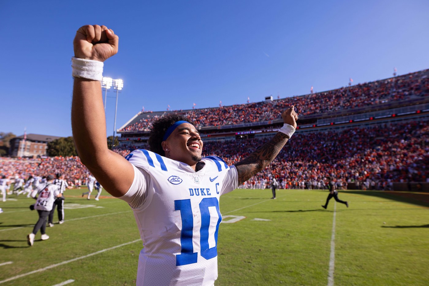 Nate Sheppard's 3-yard TD, Duke's 2-point conversion stun Clemson 46-45 | iNFOnews.ca