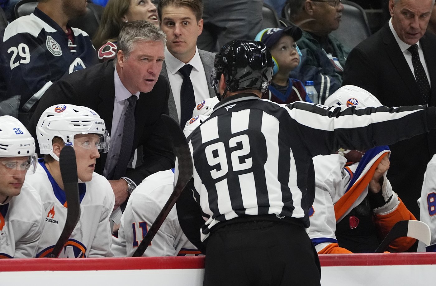 Nelson's 2 goals lifts Islanders to 6-2 win over Avalanche in Patrick Roy's return to Colorado | iNFOnews.ca Nelson's 2 goals lifts Islanders to 6-2 win over Avalanche in Patrick Roy's return to Colorado | iNFOnews.ca
