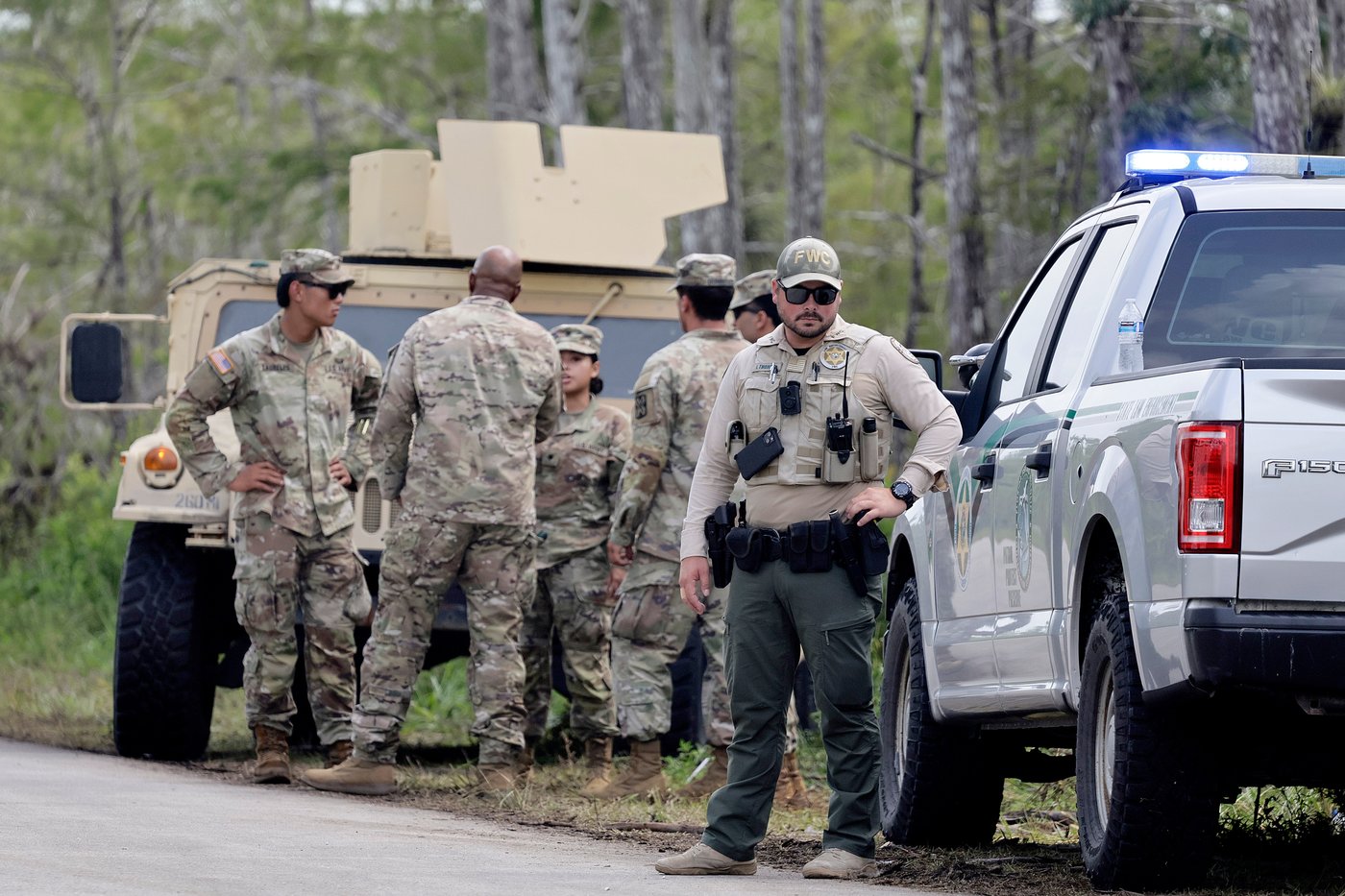 Protesters line highway in Florida Everglades to oppose 'Alligator Alcatraz' | iNFOnews.ca Protesters line highway in Florida Everglades to oppose 'Alligator Alcatraz' | iNFOnews.ca