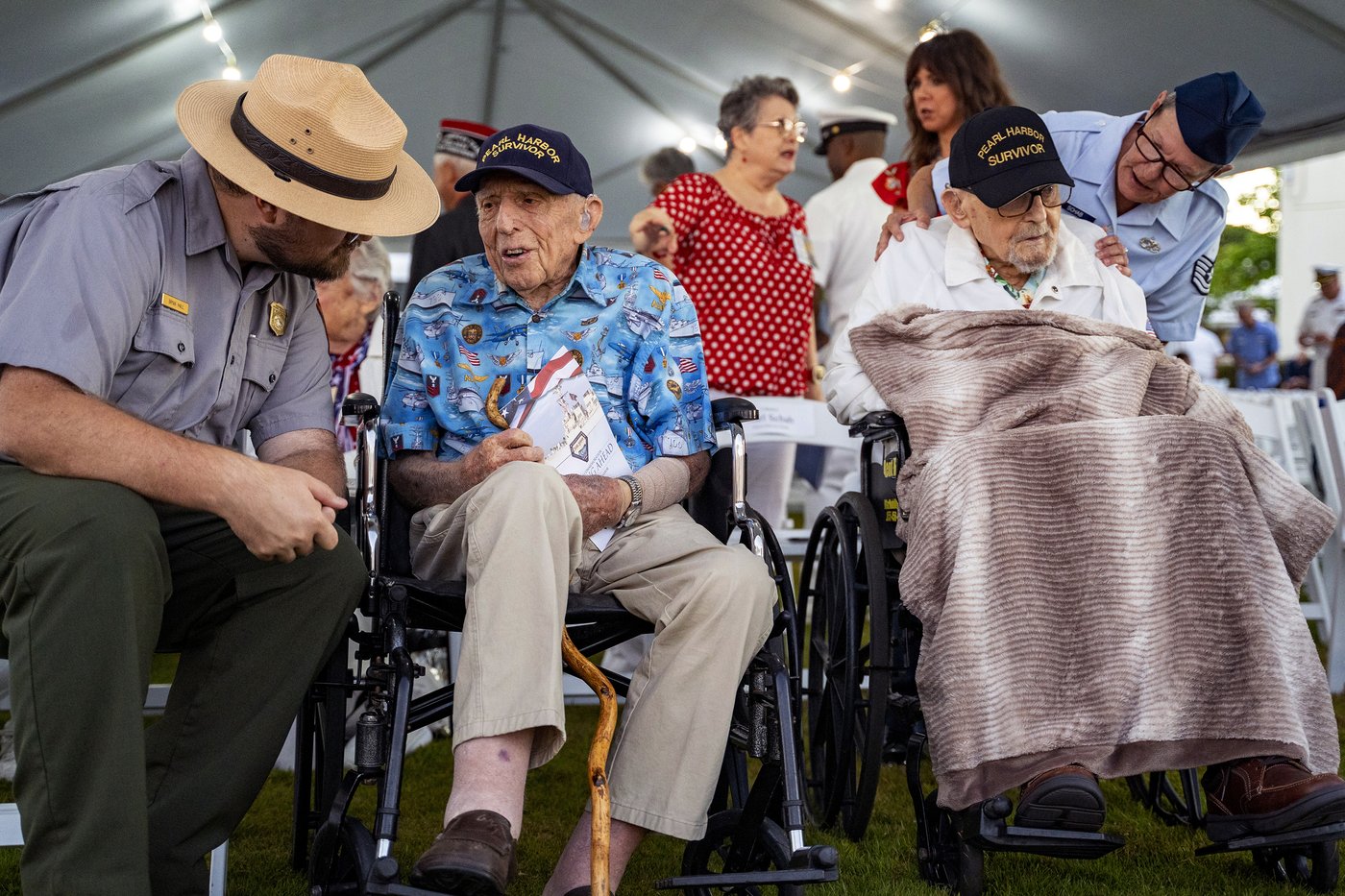 2 Pearl Harbor survivors, ages 104 and 102, return to Hawaii to honor those killed in 1941 attack | iNFOnews.ca 2 Pearl Harbor survivors, ages 104 and 102, return to Hawaii to honor those killed in 1941 attack | iNFOnews.ca