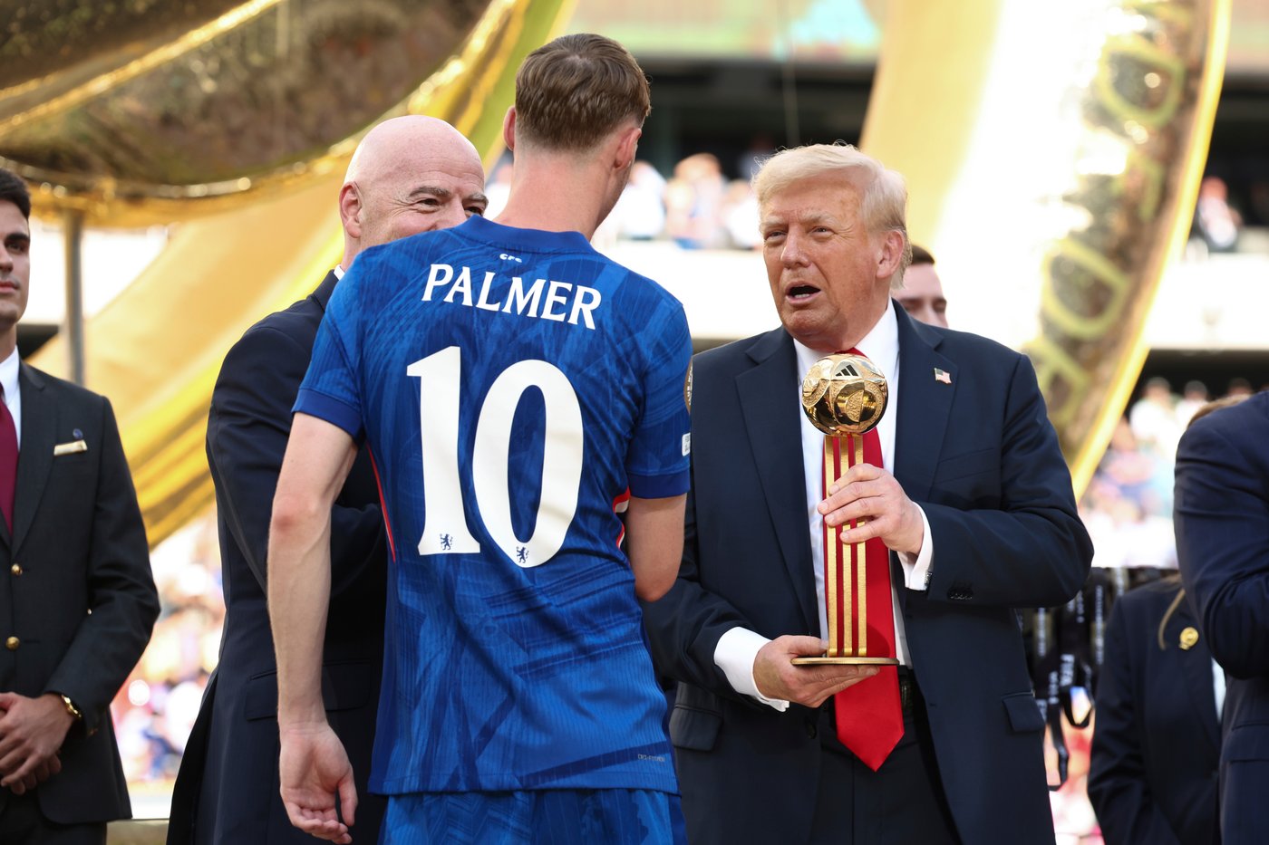 Chelsea's Cole Palmer surprised to share Club World Cup podium spotlight with Donald Trump | iNFOnews.ca