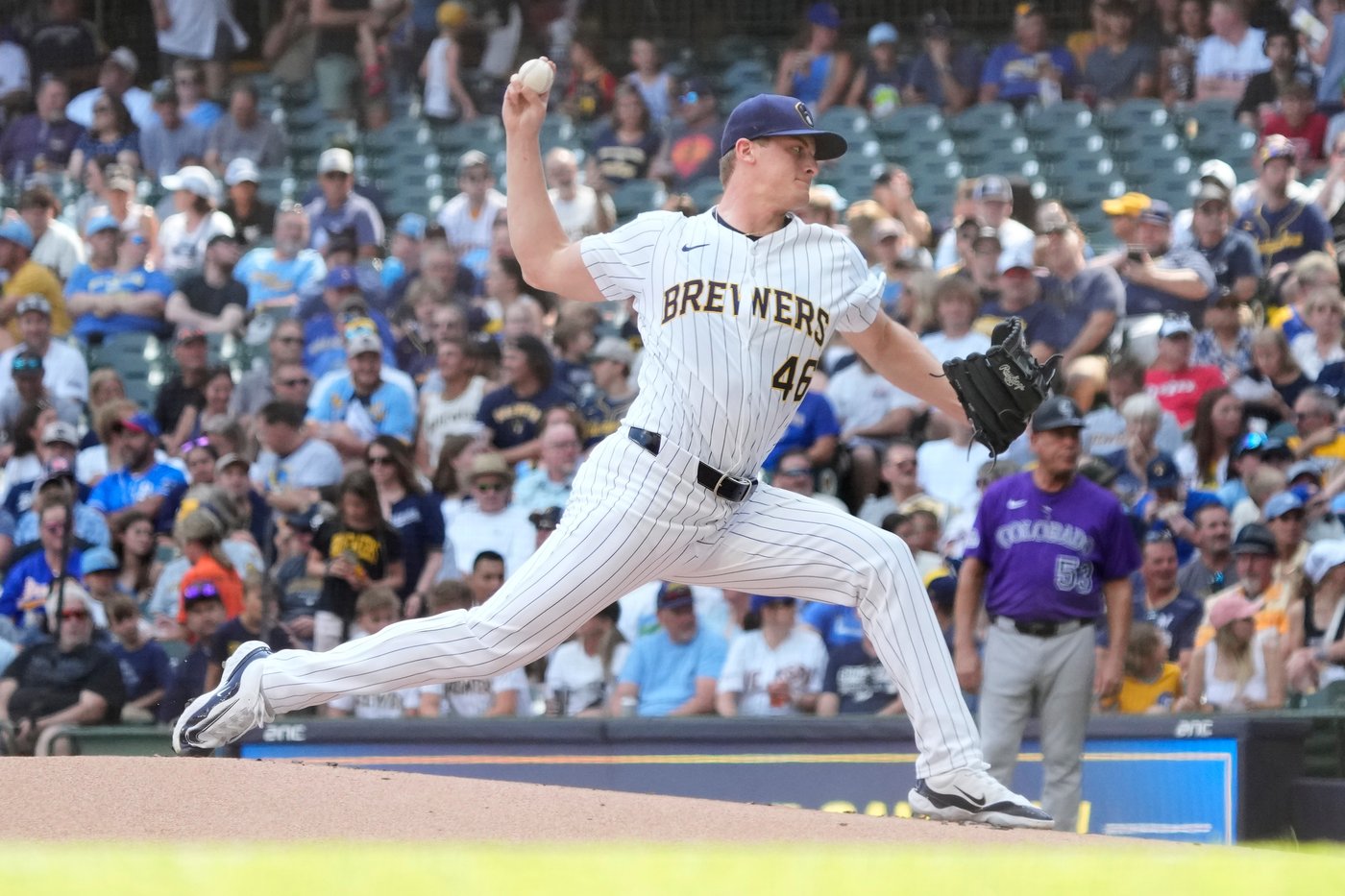 Quinn Priester throws 7 dominant innings as Brewers blank Rockies 5-0 | iNFOnews.ca Quinn Priester throws 7 dominant innings as Brewers blank Rockies 5-0 | iNFOnews.ca