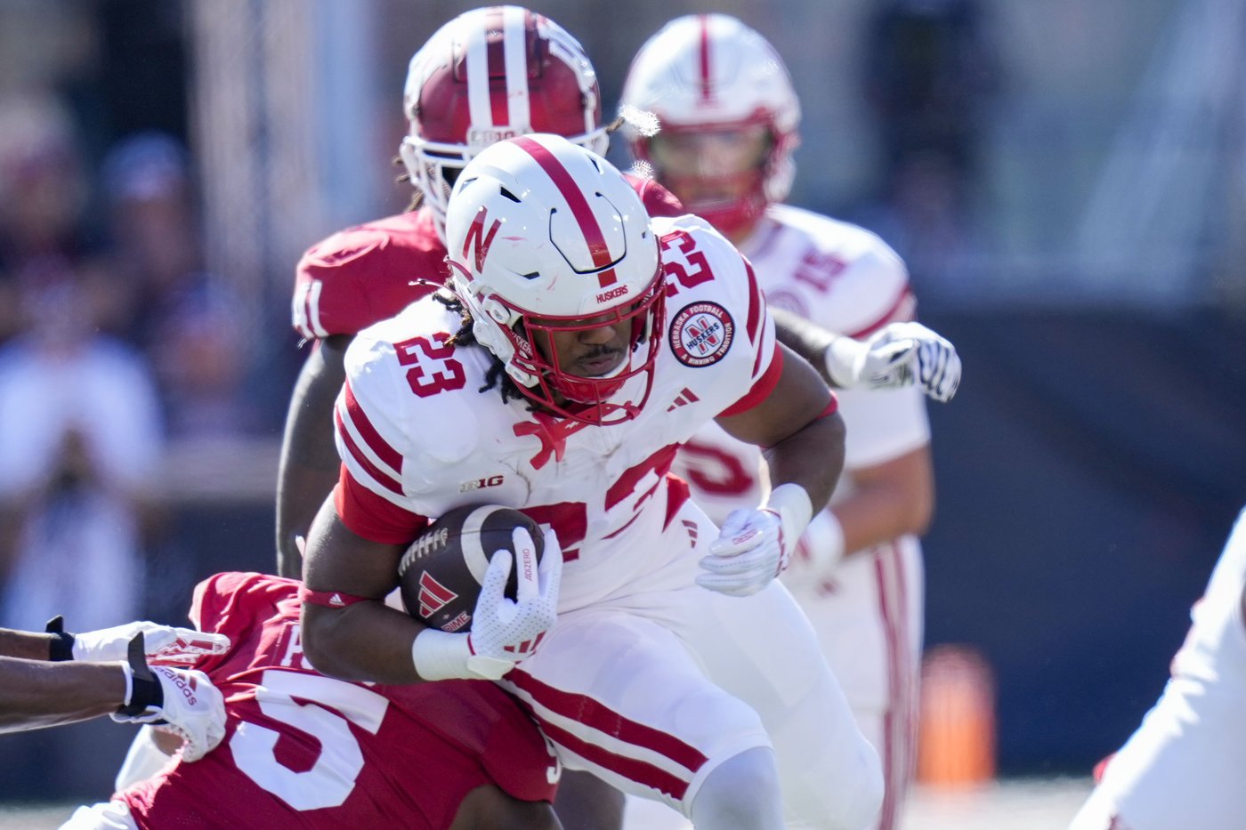 No. 16 Indiana routs Nebraska 56-7 to stay unbeaten; Rourke injures hand and misses 2nd half | iNFOnews.ca No. 16 Indiana routs Nebraska 56-7 to stay unbeaten; Rourke injures hand and misses 2nd half | iNFOnews.ca