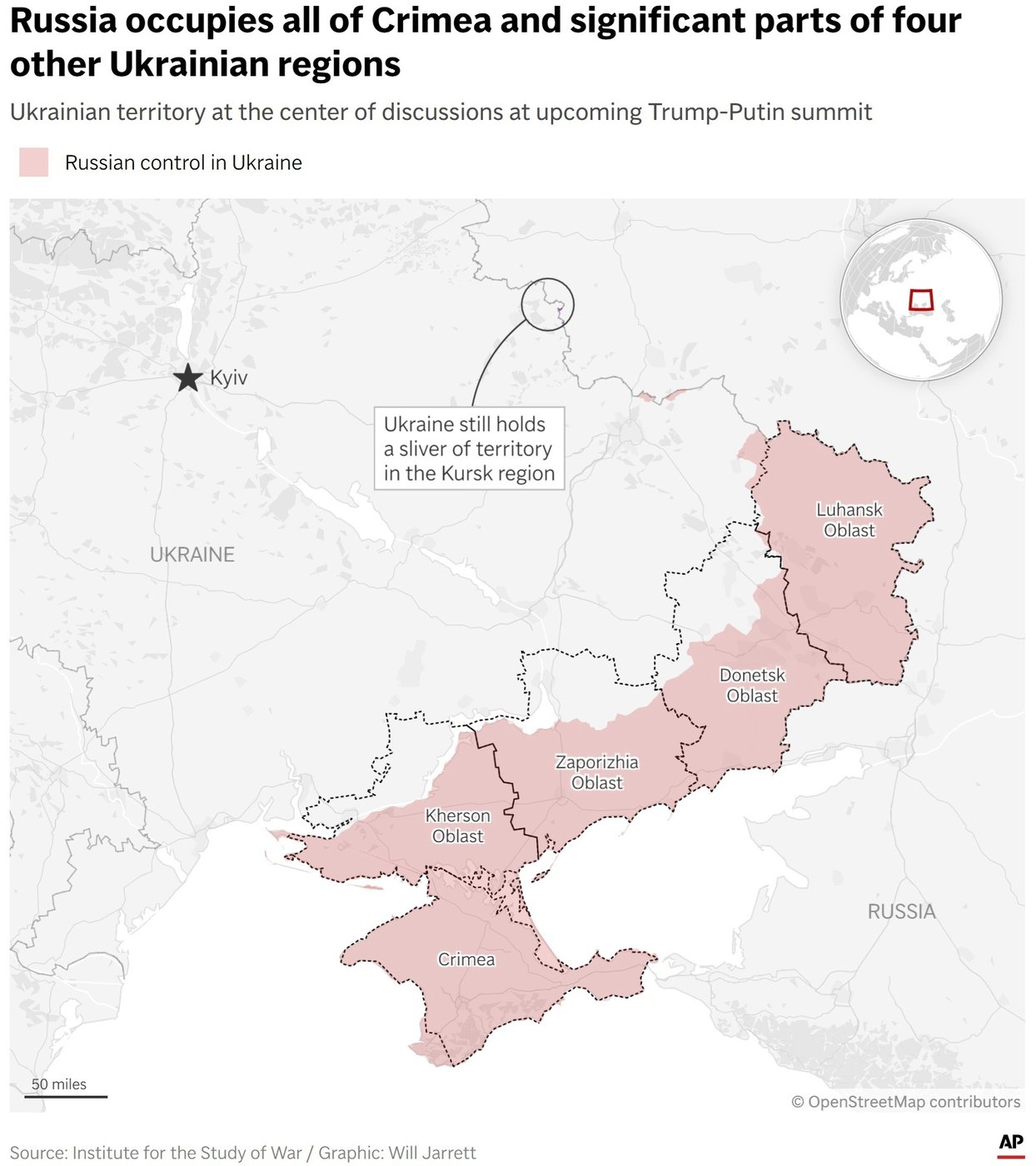 What to know about Crimea, the Black Sea peninsula seized by Russia from Ukraine over a decade ago | iNFOnews.ca