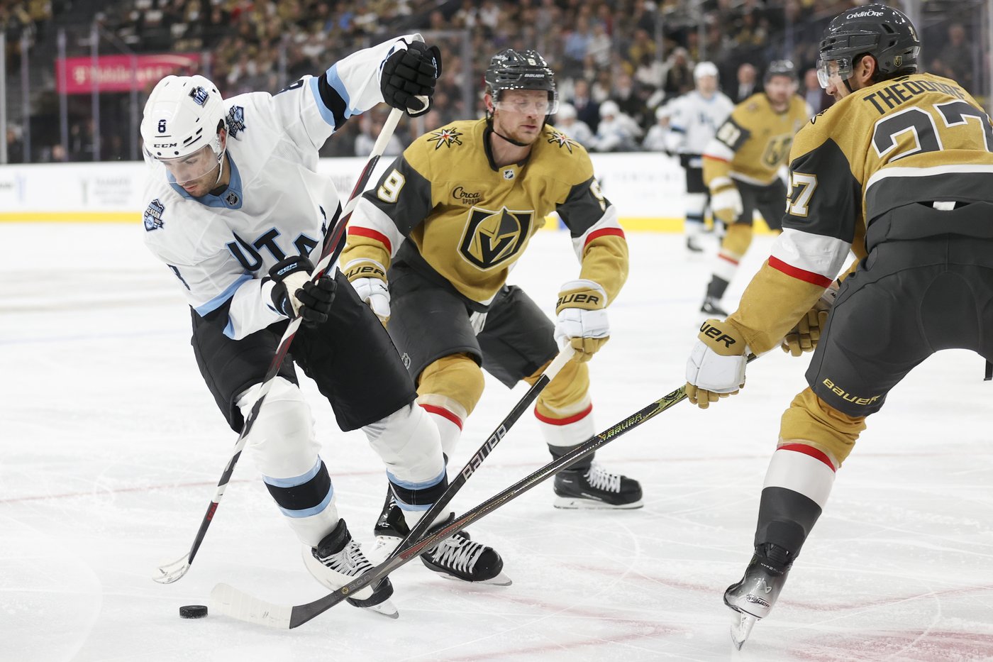 Howden's OT goal beats Utah 4-3 and keep Golden Knights perfect at home | iNFOnews.ca