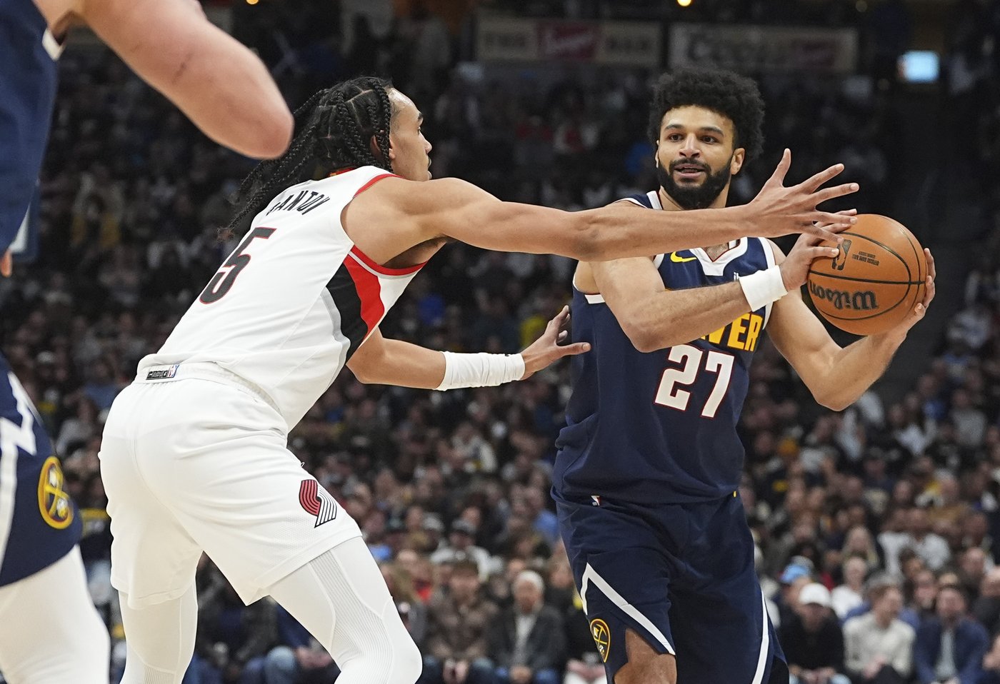 Jamal Murray scores career-high 55 points, Nuggets beat Trail Blazers 132-121 for 8th straight win | iNFOnews.ca