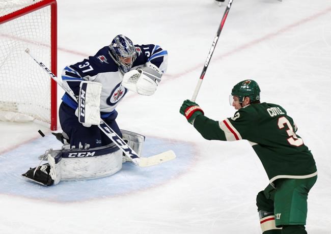 Hellebuyck, Winnipeg Jets not fretting after 6-2 playoff loss to Minnesota Wild | iNFOnews.ca